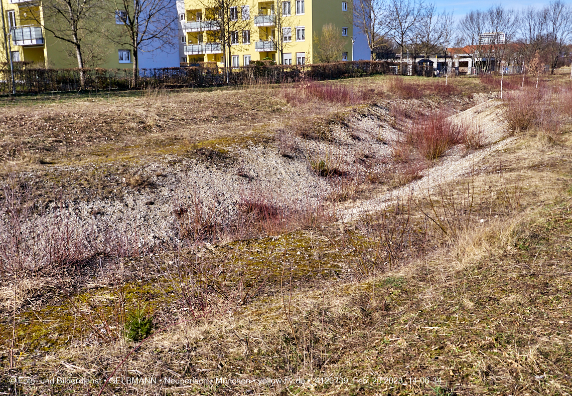 20.20.2023 - der 'verschwundene' Hachinger Bach in Berg am Laim